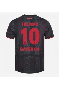 Bayer Leverkusen Malik Tillman #10 Jalkapallovaatteet Kotipaita 2025-26 Lyhythihainen